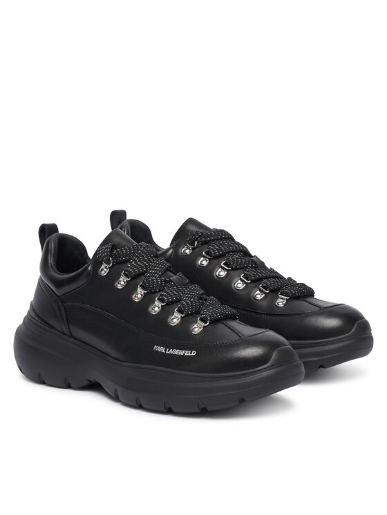 KARL LAGERFELD Sneakersy KARL LAGERFELD Kore Sport KL26526 Czarny