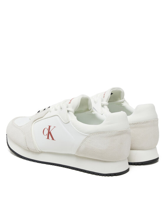 Calvin Klein Jeans Sneakers Calvin Klein Jeans Retro Sock Runner Mg YM0YM01152 Alb