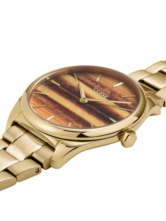 Cluse Pulkstenis Cluse Féroce Petite CW11218 Zelta