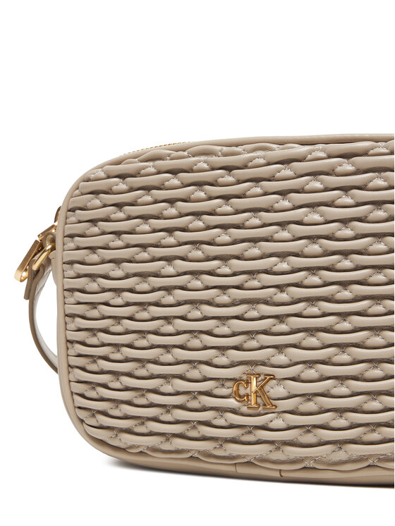 Calvin Klein Дамска чанта Calvin Klein LV04F3279G Бежов