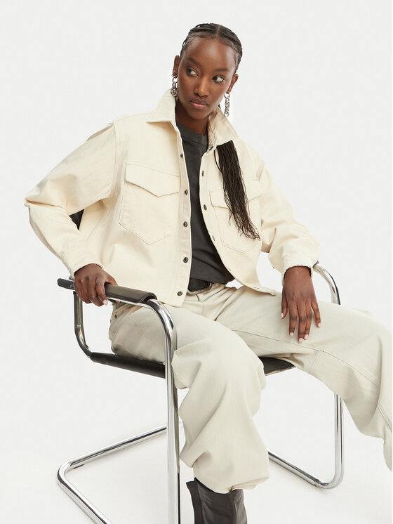 G-STAR G-STAR Cazadora vaquera D29107-E362 Crema Relaxed Fit