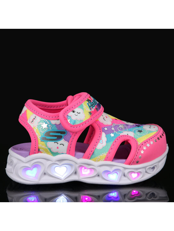 Skechers Босоніжки Skechers Heart Lights Sandals-Cutie Clouds 302977N/HPMT Рожевий