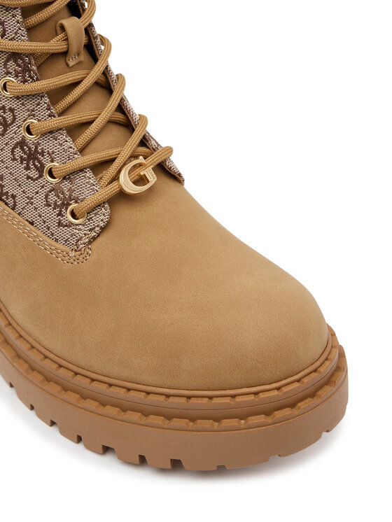 Guess Trapper stila apavi Guess FLTLEA FAL10 Brūns