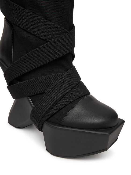United Nude Csizma United Nude Boulder Boot 109440154 Fekete