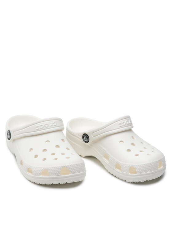 Crocs Шльопанці Crocs Classic Clog K 206991 Білий