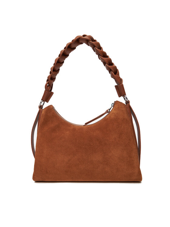 Coccinelle Сумка Coccinelle P6P Boheme Suede Bimaterial E1 P6P 13 03 01 Коричневий