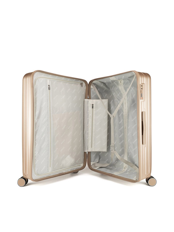 MEXX Velký kufr MEXX MEXX-L-035-07 BEIGE Béžová