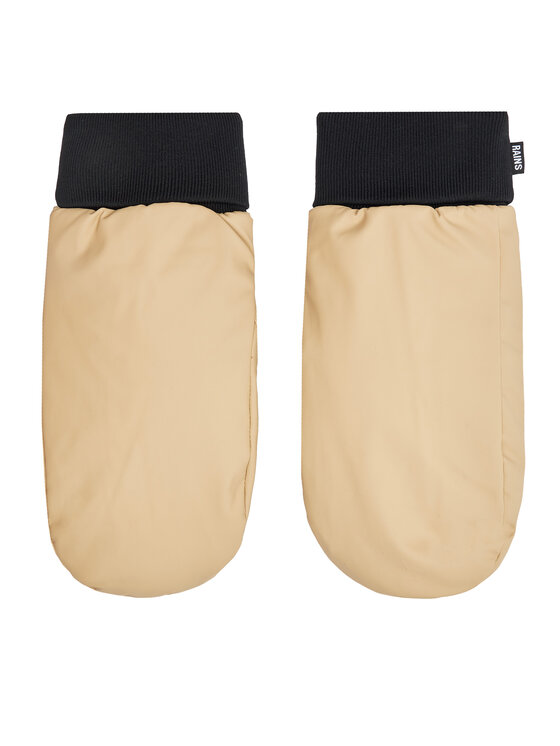 Rains Cimdi Rains Alta Puffer Mittens 16070 Bēšs