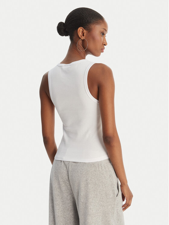Juicy Couture Juicy Couture Top Thin Strap JCWLV126308 Blanco Slim Fit
