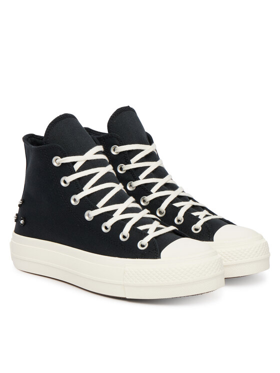 Converse Кеди Converse Chuck Taylor All Star Lift Platform Beads A17787C Чорний