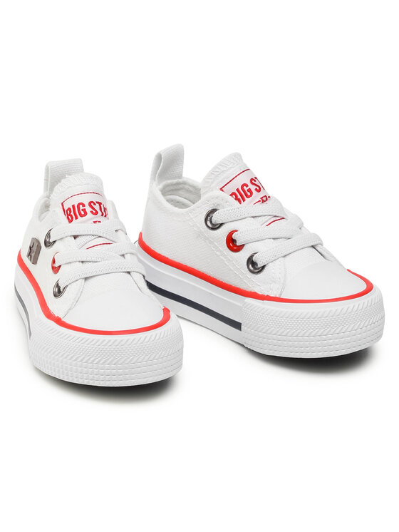 Big Star Shoes Plátěnky Big Star Shoes HH374193 Bílá