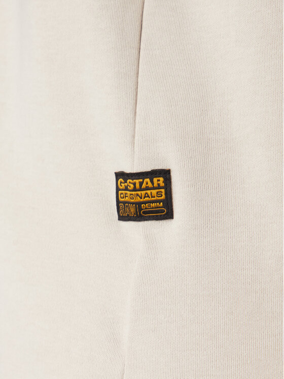 G-Star Raw G-Star Raw Camiseta Old Skool D25967-C812 Beis Regular Fit