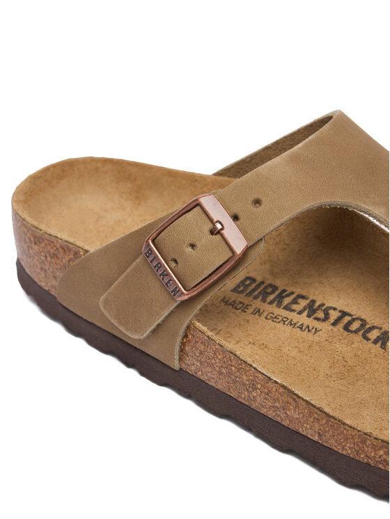 Birkenstock Čības uz pirksta Birkenstock Gizeh Bs 0943813 Bēšs