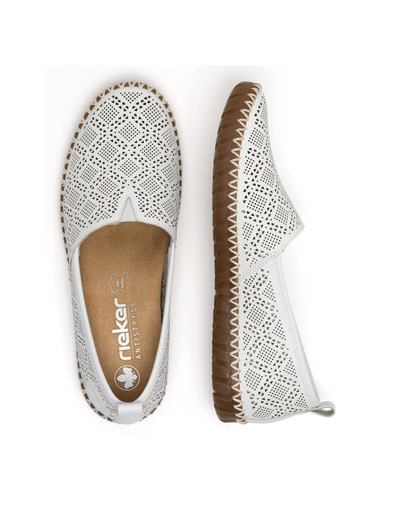 Rieker Scarpe basse Rieker M2851-80 Bianco