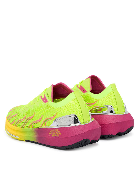 Plein Sport Снікерcи Plein Sport SAFS USC0928 STE003N Жовтий