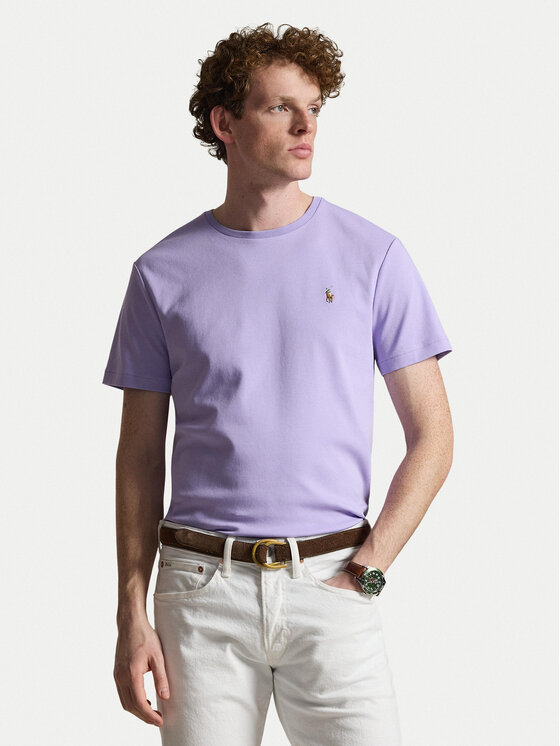 Polo Ralph Lauren Polo Ralph Lauren Camiseta 710740727507 Morado claro Regular Fit