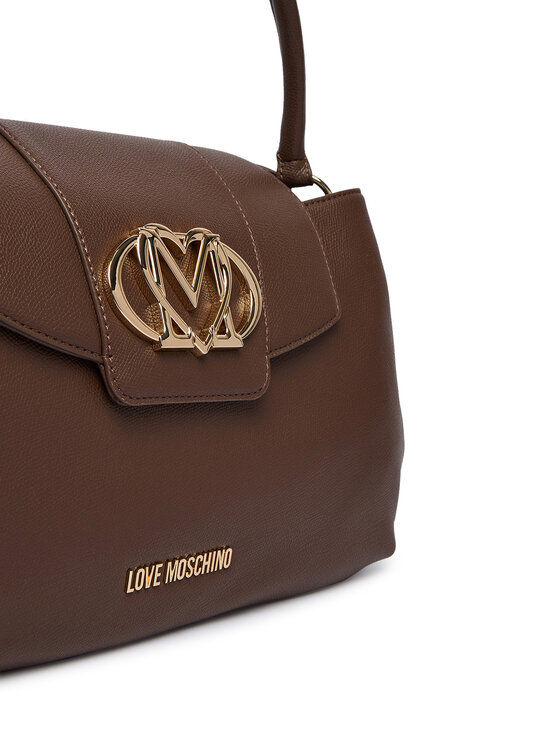 LOVE MOSCHINO Kabelka LOVE MOSCHINO JC4209PP0PKB0313 Tmavo hnedá