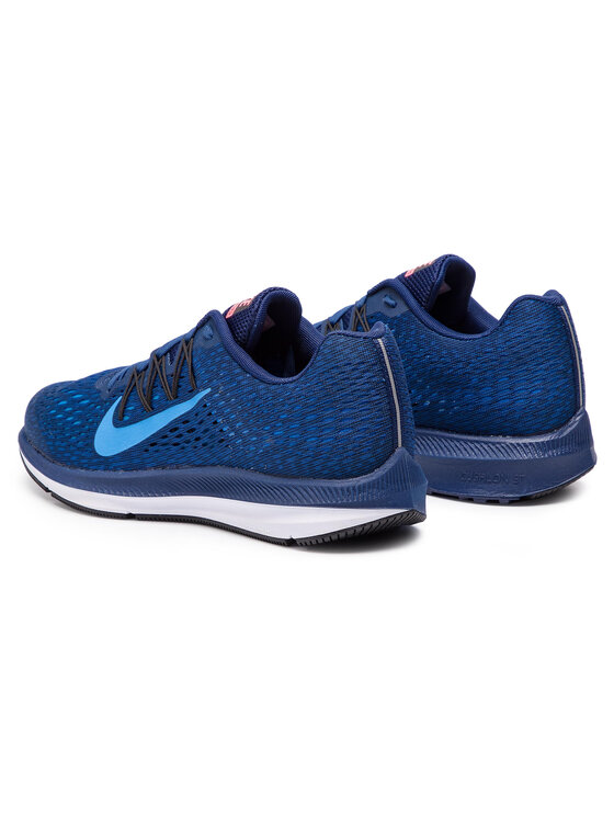 Nike Buty do biegania Nike Zoom Winflo 5 AA7406 405 Granatowy