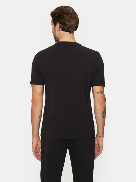 KARL LAGERFELD KARL LAGERFELD Marškinėliai 755462 551235 Juoda Regular Fit