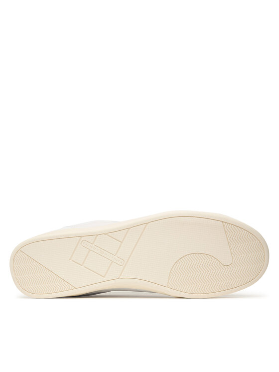 Tommy Hilfiger Laisvalaikio batai Tommy Hilfiger Lo Pro Cupsole Perf Leather FM0FM05944 Balta