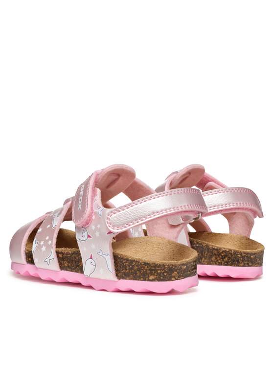 Geox Basutės Geox B Sandal Chalki B452RA 0PVNF C8010 M Rožinė