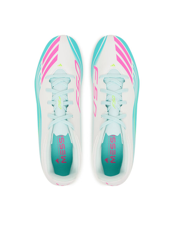 adidas Взуття для футболу adidas F50 Messi Club Fg/Mg JQ0946 Бірюзовий