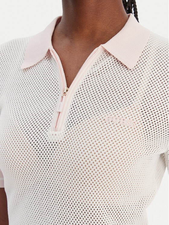 Guess Guess Pólóing V6GR04 Z0725 Fehér Regular Fit