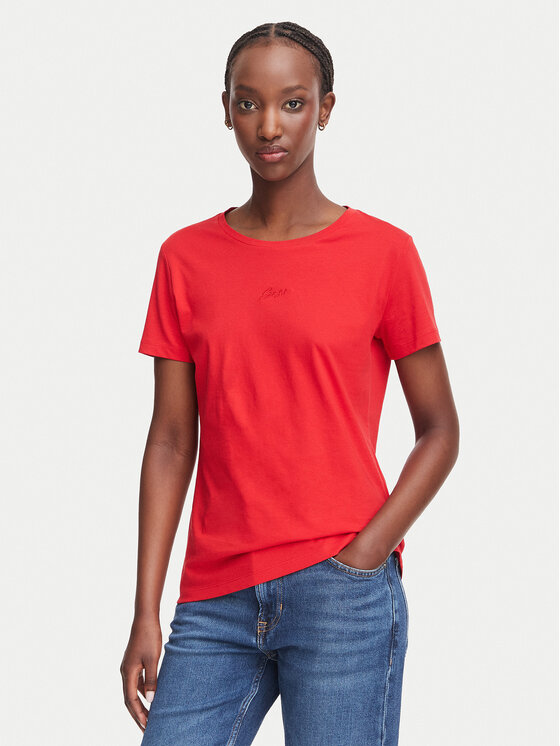 BOSS BOSS Camiseta C_Elove 50554696 Rojo Slim Fit