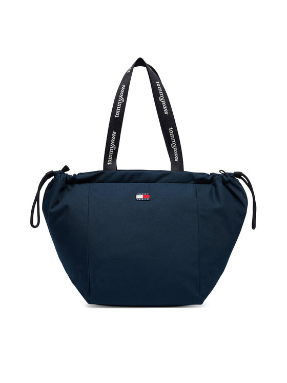 Tommy Jeans Torbica Tommy Jeans Tjw Ess Daily Tote AW0AW18771 Tamnoplava