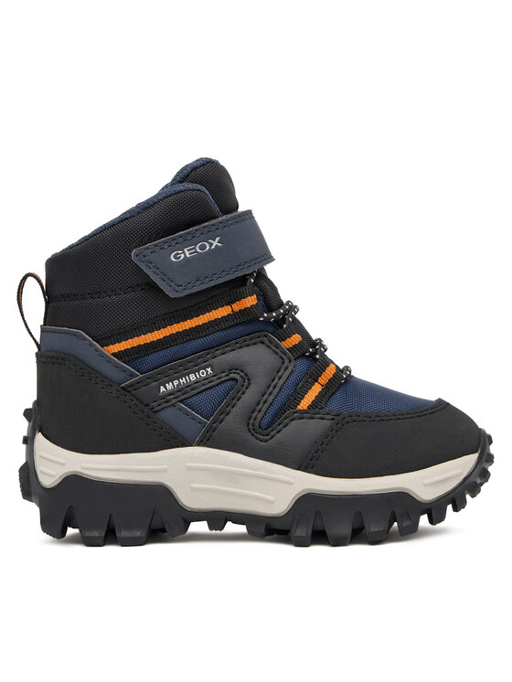 Geox Sněhule Geox J Himalaya B Abx J46FRD 050FU C0659 M Tmavomodrá