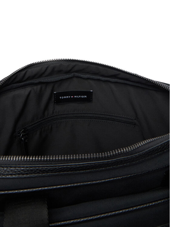 Tommy Hilfiger Laptoptáska Tommy Hilfiger Th Repreve Computer Bag AM0AM14445 Fekete