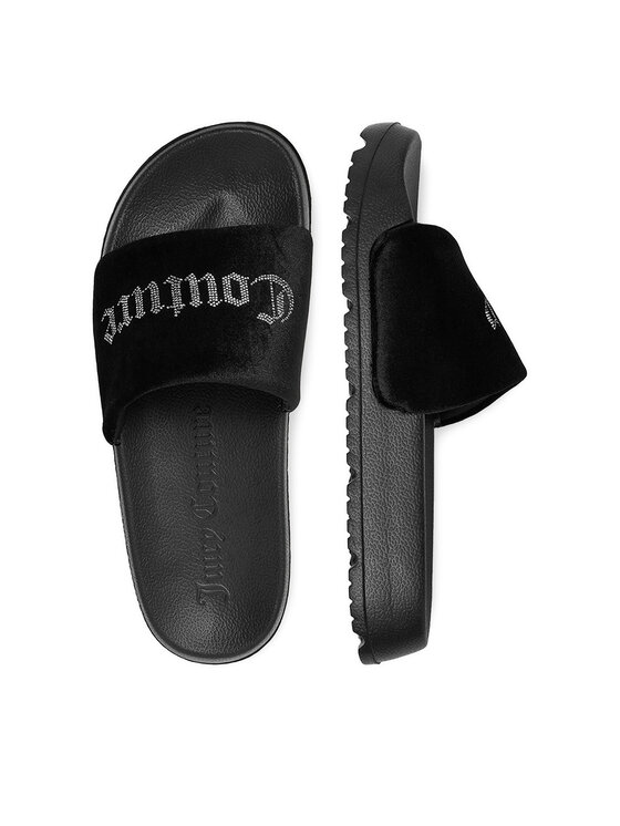 Juicy Couture Шльопанці Juicy Couture PJC5 Чорний