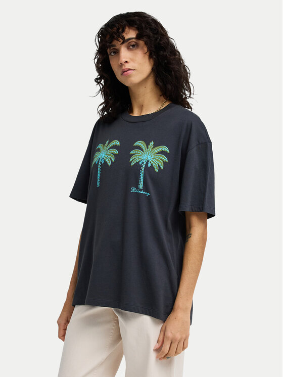Billabong Billabong Camiseta Vacation Club EBJZT00574 Negro Regular Fit