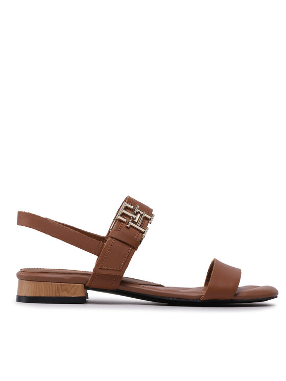 Tommy Hilfiger Sandalias Tommy Hilfiger Hardware Flat Sandal FW0FW07094 Marrón