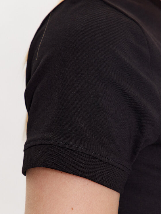 Guess Guess T-Shirt W2YI44 J1314 Μαύρο Slim Fit