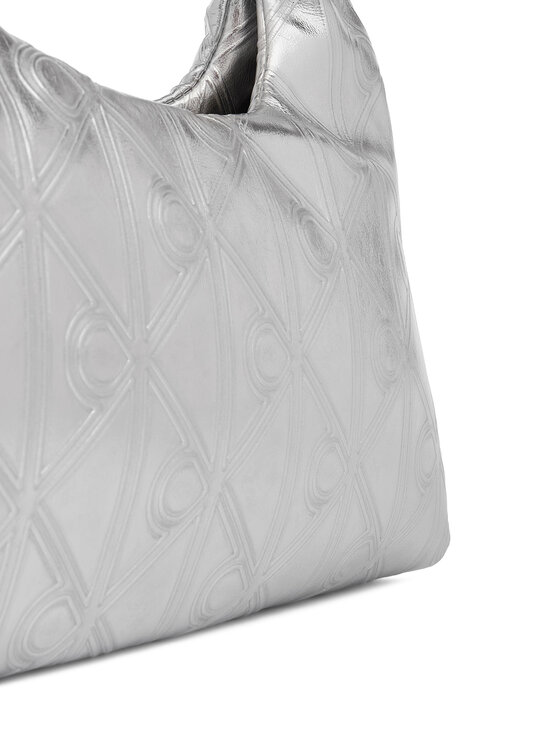 Calvin Klein Bolso Calvin Klein Puffy Aop Mini Bag With Strap LV04F3444G Plata