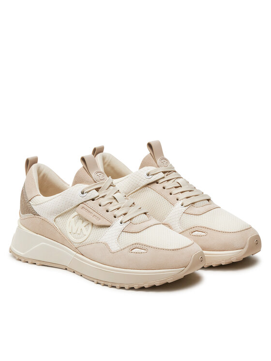 MICHAEL Michael Kors Laisvalaikio batai MICHAEL Michael Kors Theo Trainer 43T4THFS3D Écru