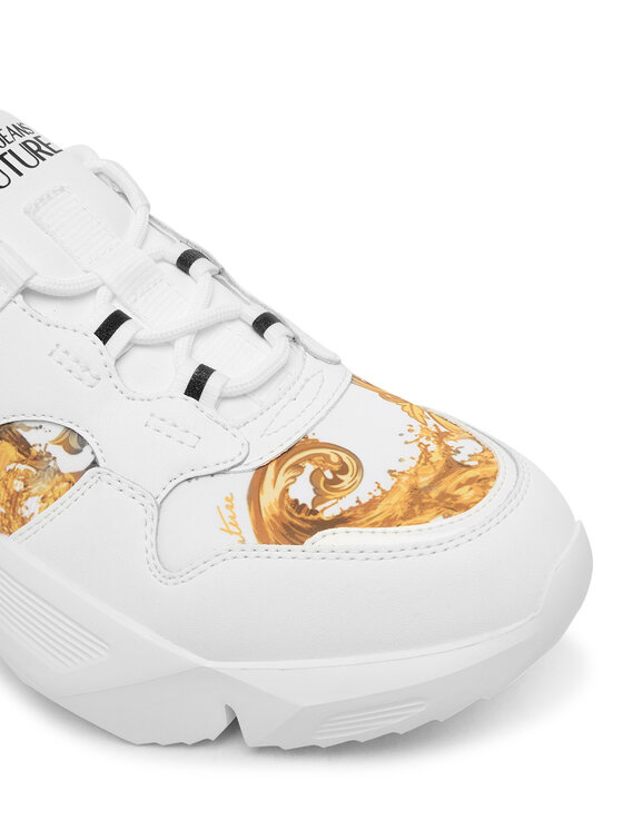 Versace Jeans Couture Снікерcи Versace Jeans Couture 80VA3SU7 ZSE19 G03 Білий