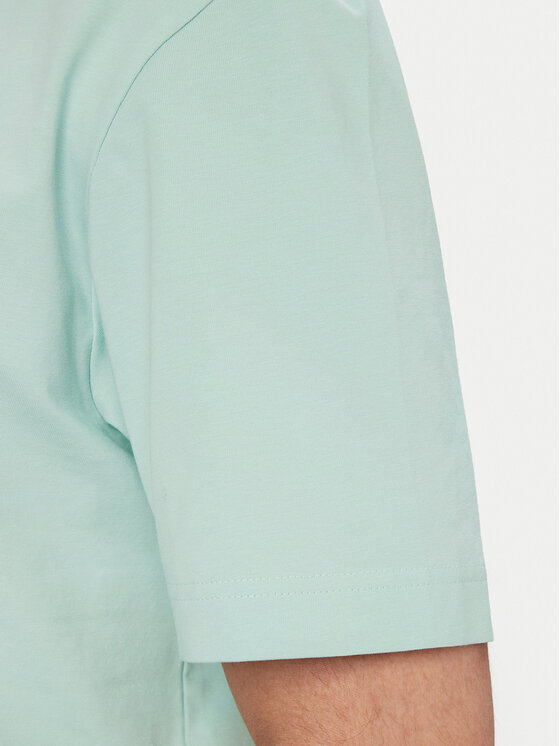 BOSS BOSS Camiseta Tchup 50473278 Turquesa Relaxed Fit