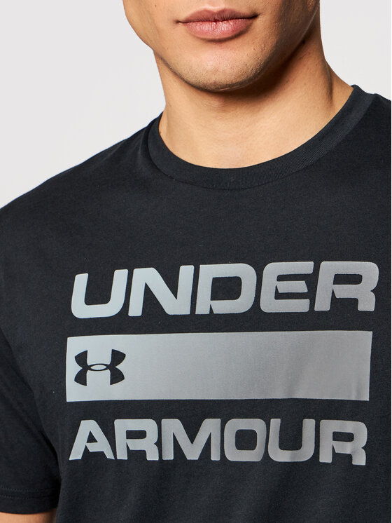Under Armour Under Armour Футболка Ua Team Issue Wordmark 1329582 Чорний Loose Fit