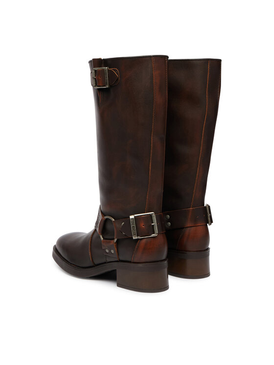 Steve Madden Чоботи Steve Madden Bonetta 11005590 Коричневий