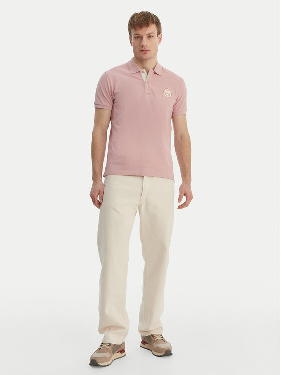 Napapijri Napapijri Polo E-Clanis NP0A4ID3 Rosa Regular Fit