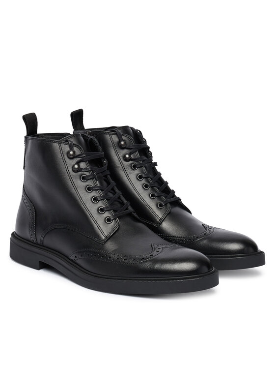 BOSS Cizme BOSS Calev 50552551 Negru