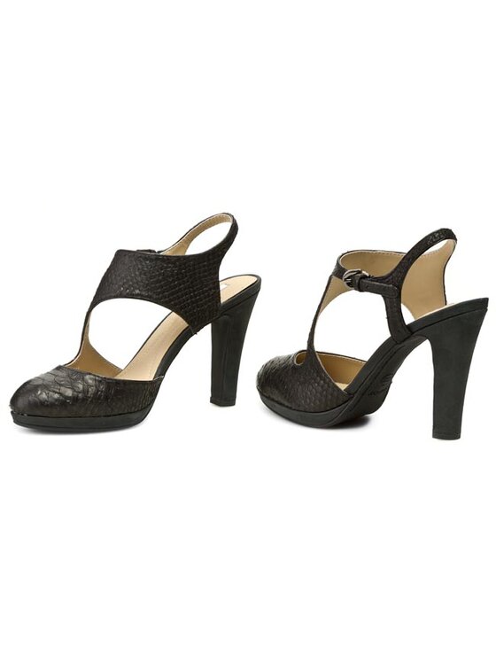 Geox Sandali Geox D Mariele Pl.H.E D42W8E 000TI C9999 Nero