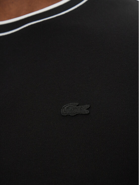 Lacoste Lacoste Футболка TH8174 Чорний Regular Fit