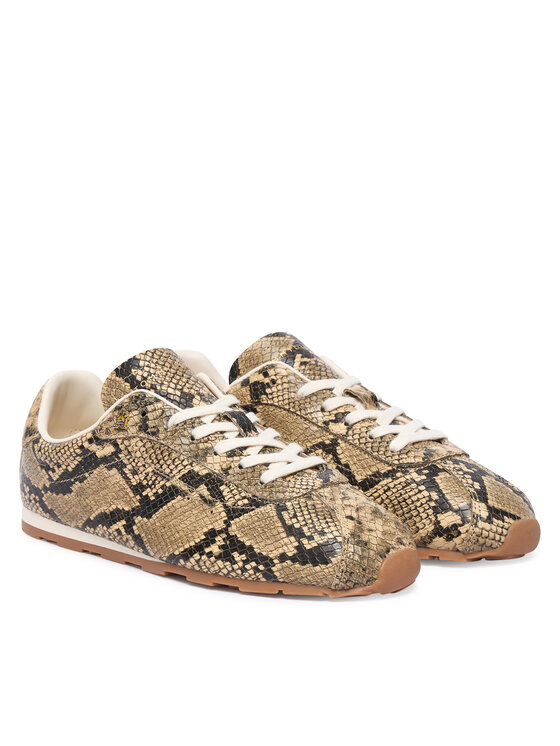 Tommy Hilfiger Sneakers Tommy Hilfiger Bella Sneaker Snake FW0FW09415 Marrone