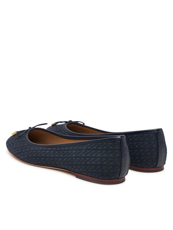 LAUREN RALPH LAUREN Balerinke LAUREN RALPH LAUREN 802P18430002 Tamnoplava
