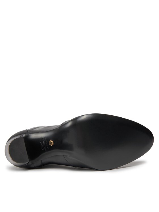 Stuart Weitzman Bokacsizma Stuart Weitzman Vida 100 Zip Bootie SG232 Fekete