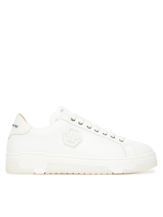 PHILIPP PLEIN Снікерcи PHILIPP PLEIN PAES USC0722 PLE005N01 Білий