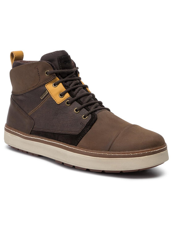 Geox Kotníková obuv Geox U Mattias Babx A U94T1A 045EK C6024 Hnědá